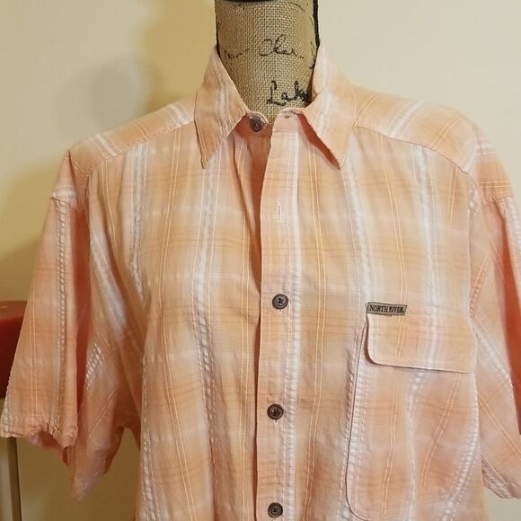 North River Outfitters mens vented shirt sz Large - Picture 3 of 8